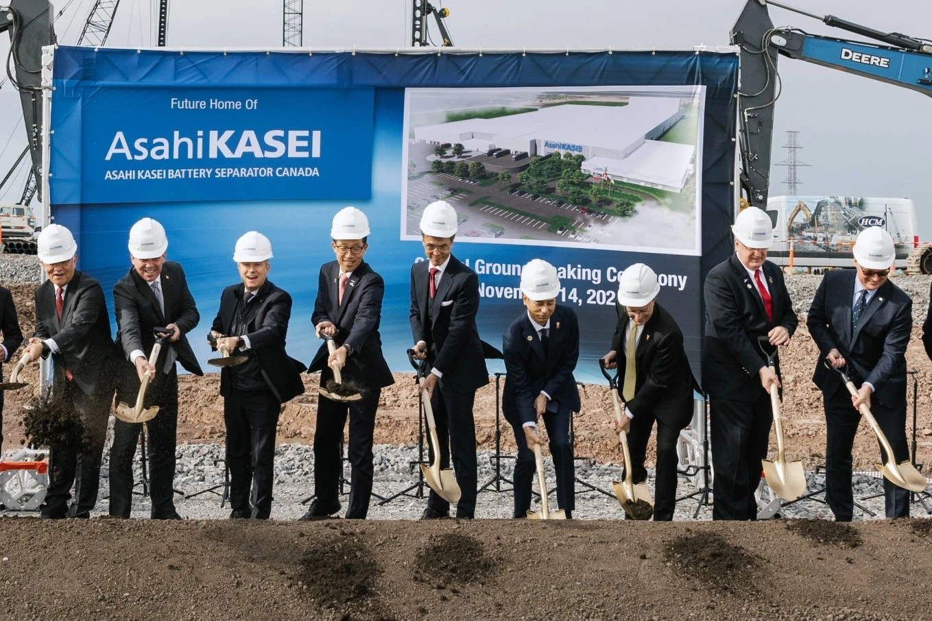 Asahi Kasei Battery Separator Corporation Breaks Ground on Lithium-ion Battery Separator Plant in the Niagara Region