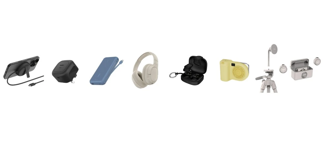 Belkin Boosts CES 2025 Lineup With New Audio Concepts, Content Creator Tools, and Premium Charging Solutions Made With Up to 90% Recycled Materials