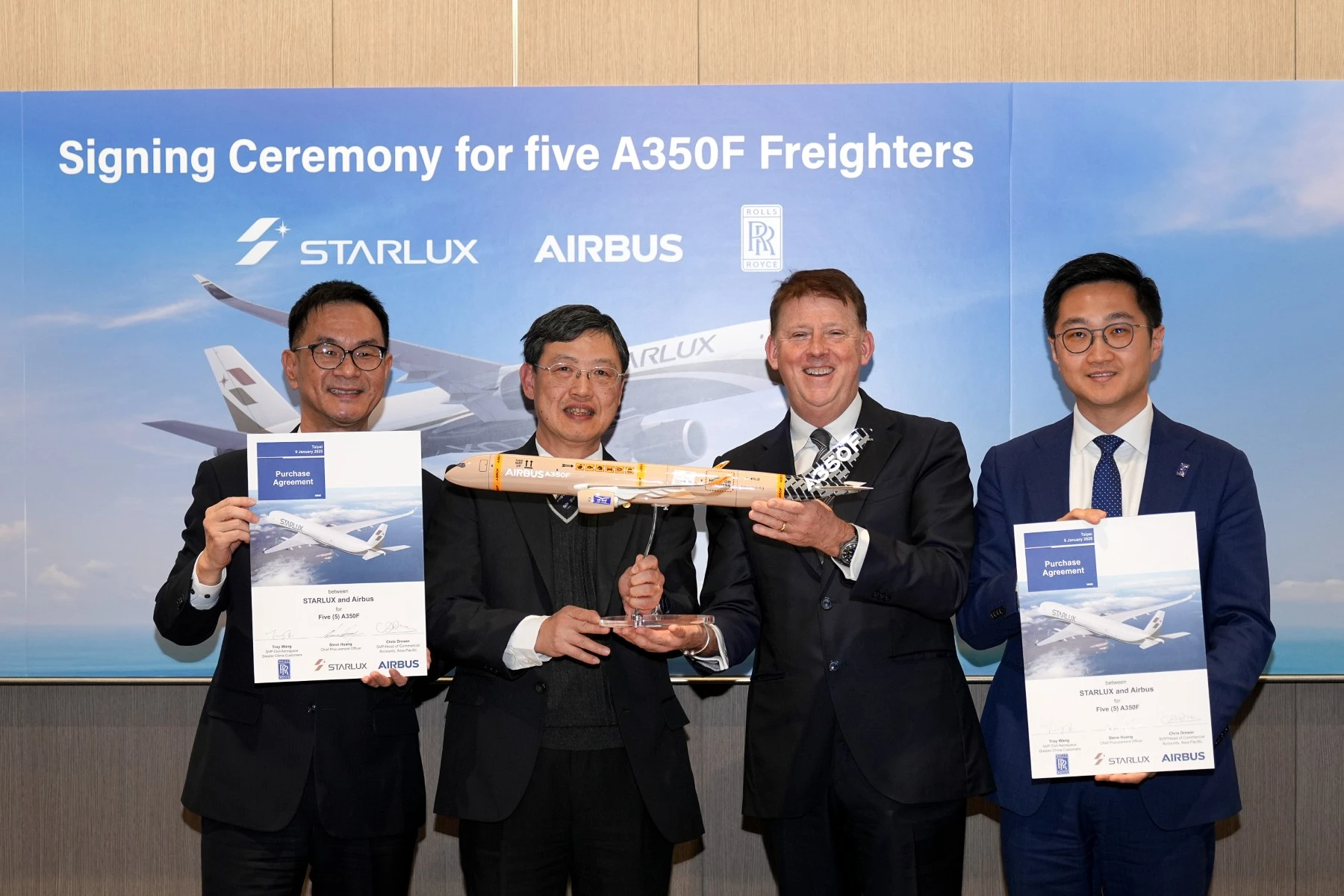 STARLUX Airlines Expands Cargo Fleet: Exercises Options For 5 Additional A350F Freighters