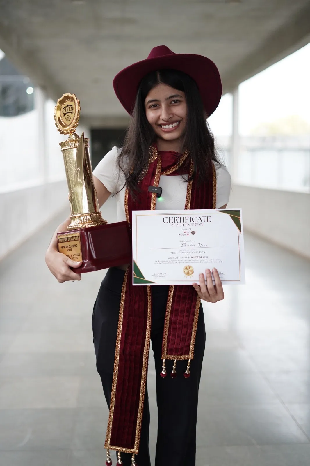 "Excellence Is Incomplete Without Inclusivity": National Woxsen Olympiad 2026 Shrika Rana on AI, Ambition, and the Power of Mindset