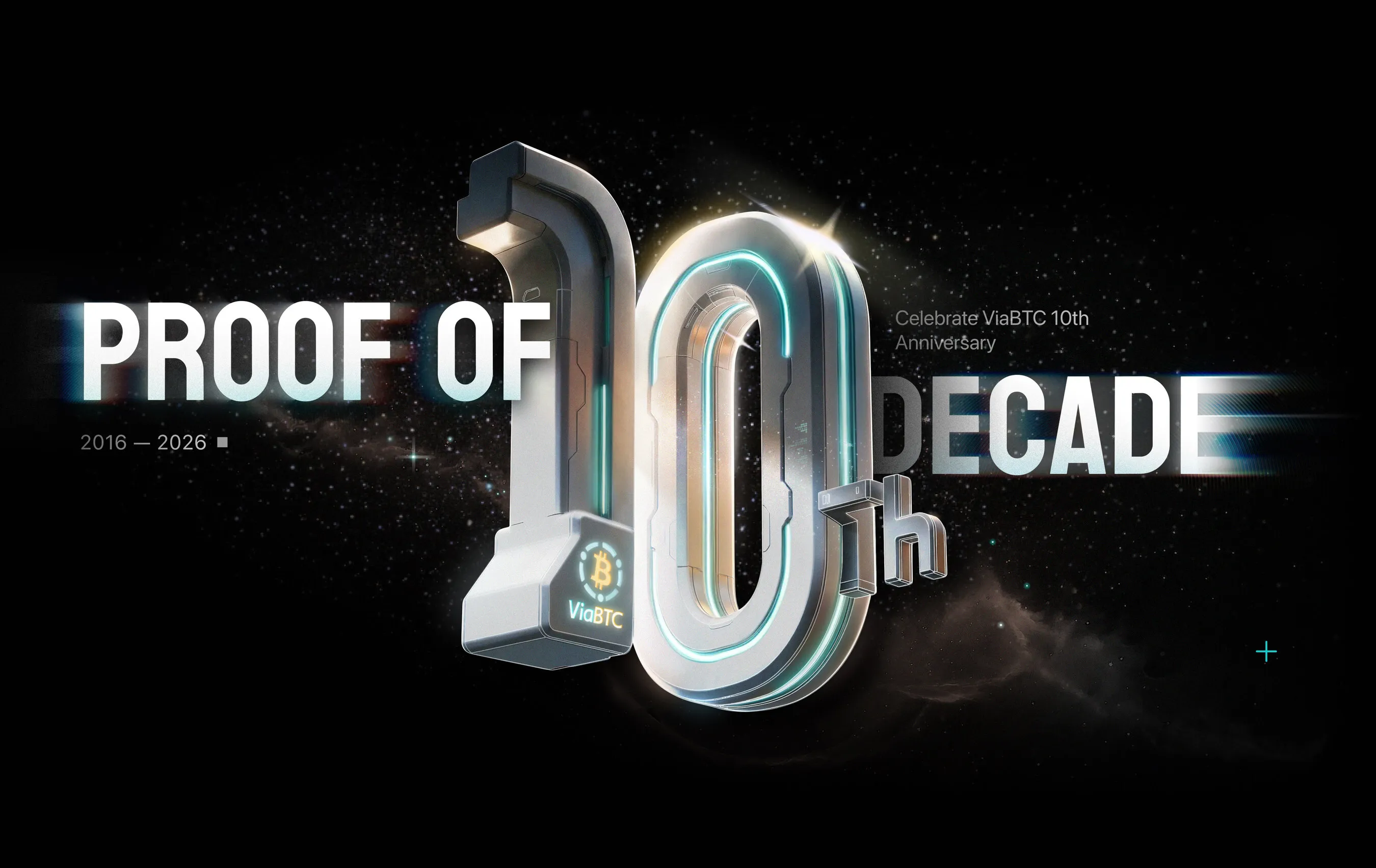 ViaBTC Launches "Proof of Decade" Campaign to Celebrate 10th Anniversary