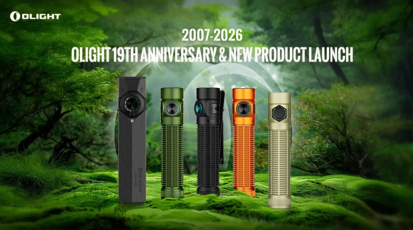 Earth Month: Less Waste, Longer Life -- Olight Builds Portable Lighting That Lasts