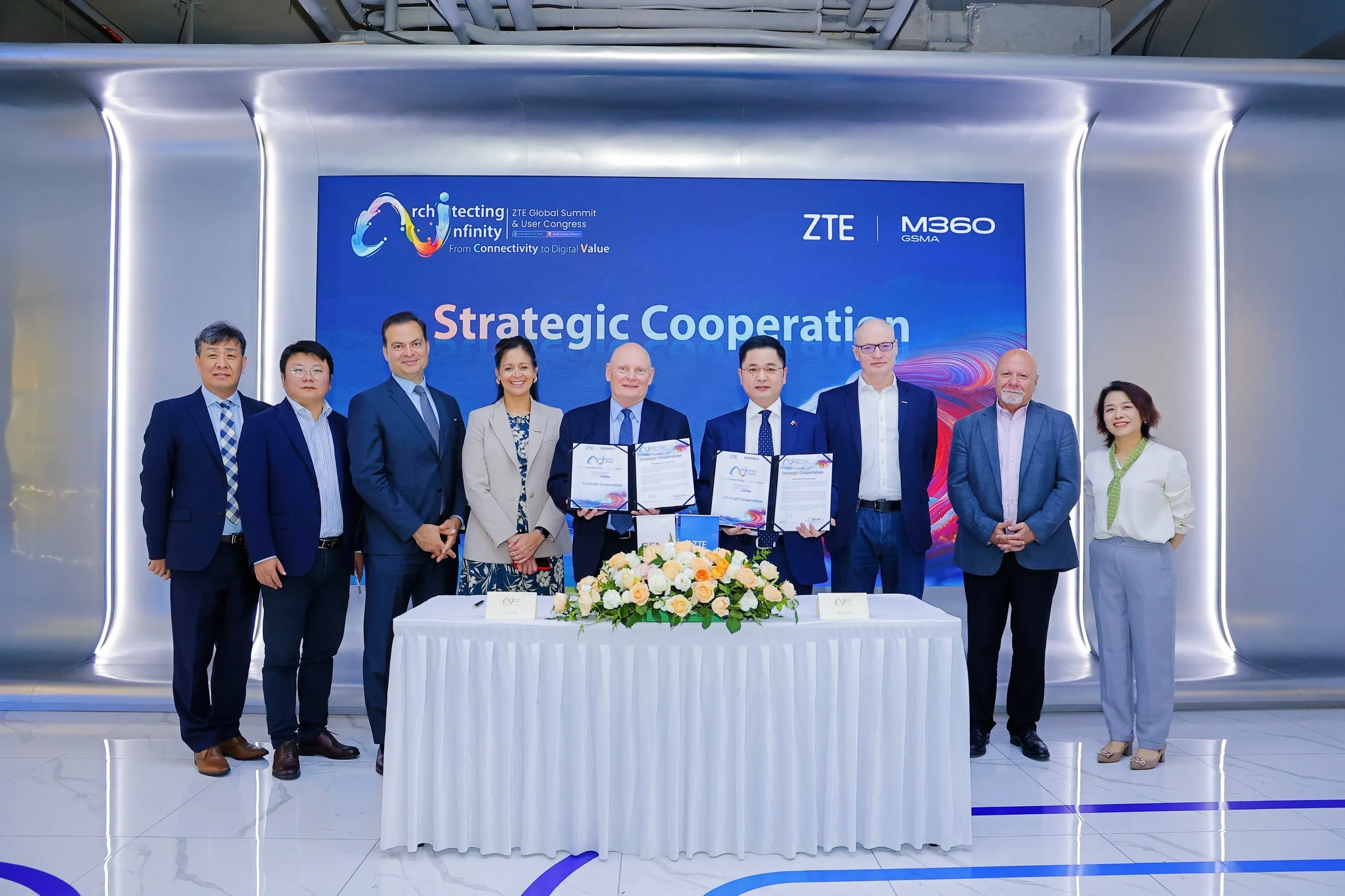 ZTE and GSMA Announce Co-location Between ZTE Global Summit &amp; User Congress and GSMA M360 ASEAN at MWC26 Shanghai