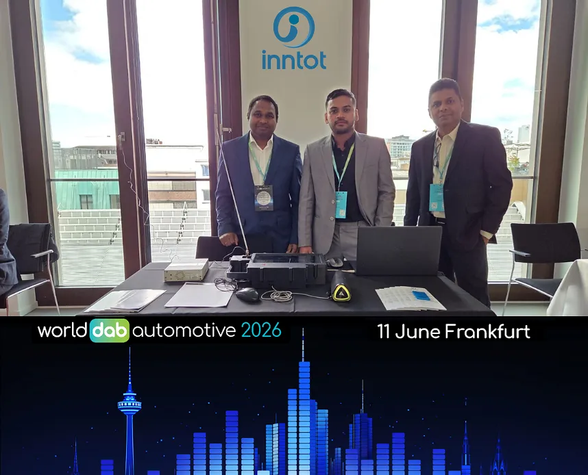 Inntot Technologies Reinforces Software-Defined Radio Leadership at WorldDAB Automotive 2026