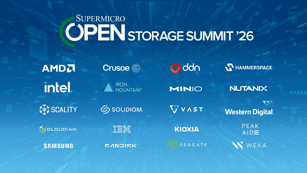 Supermicro's Seventh Annual Open Storage Summit Brings Together 21 Ecosystem Partners to Share Practical Guidance on Deploying Enterprise AI at Scale