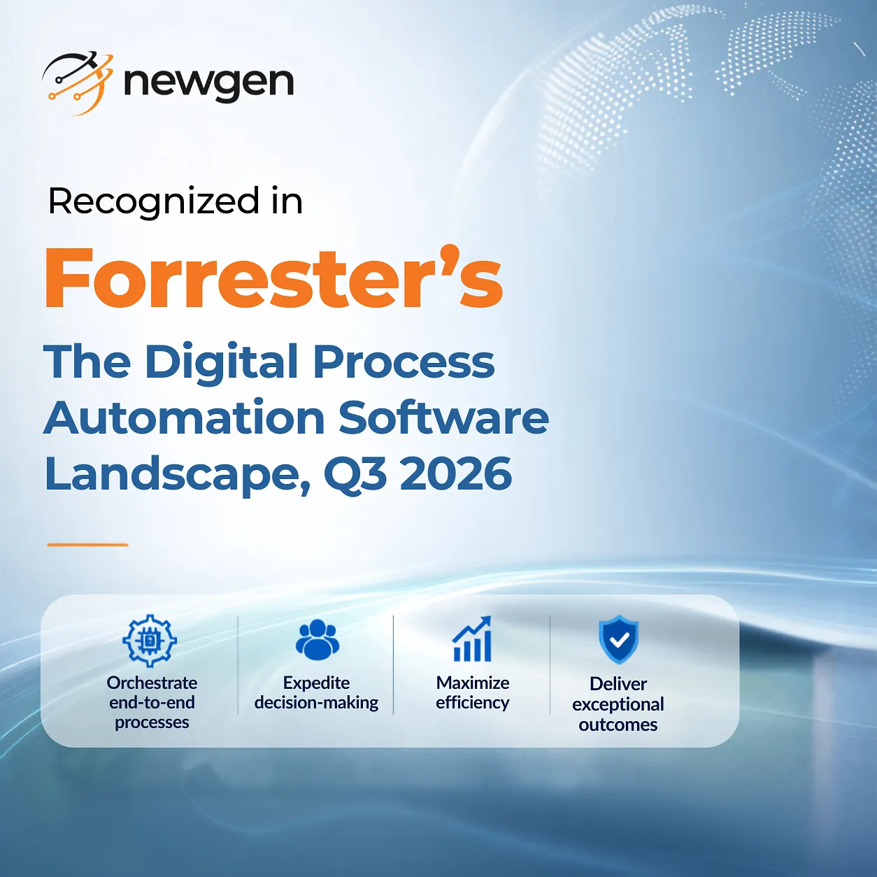 Newgen Software Recognized in The Digital Process Automation Software Landscape, Q3 2026
