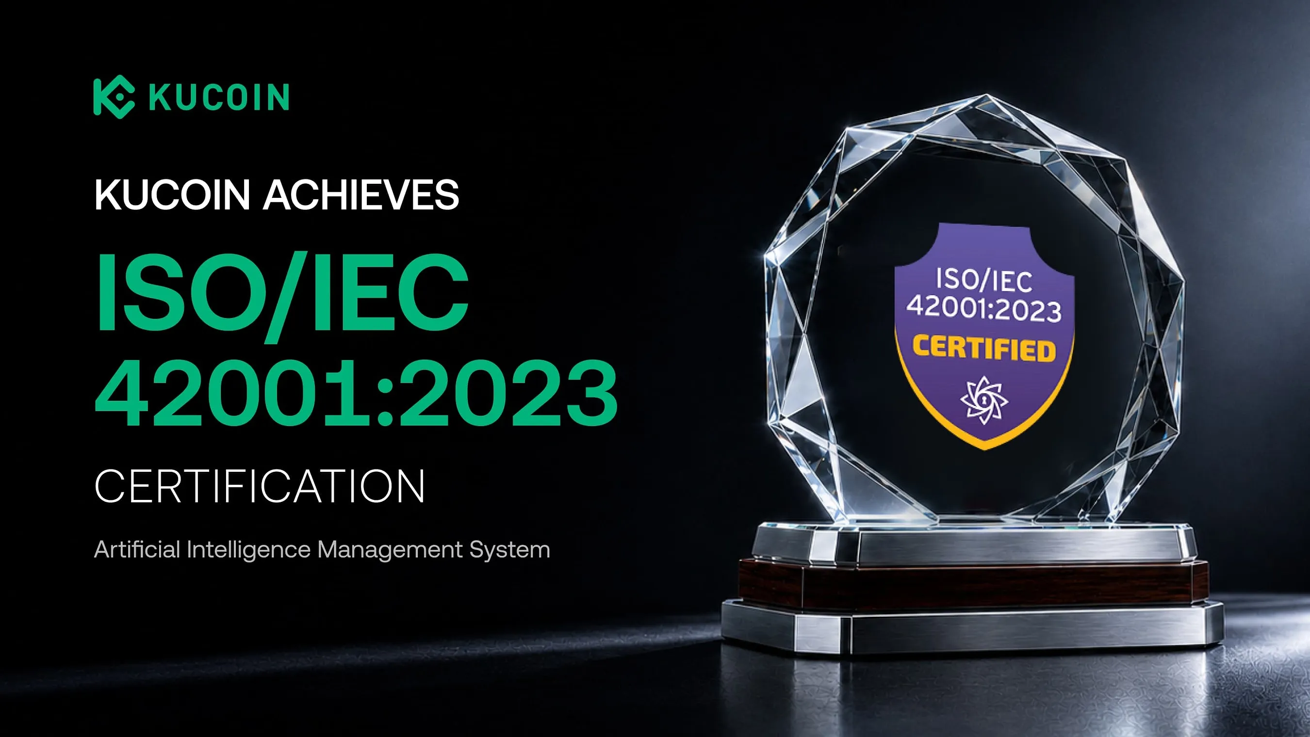 KuCoin Achieves ISO/IEC 42001 Certification, Strengthening Trusted AI Across Its Global Digital Asset Platform