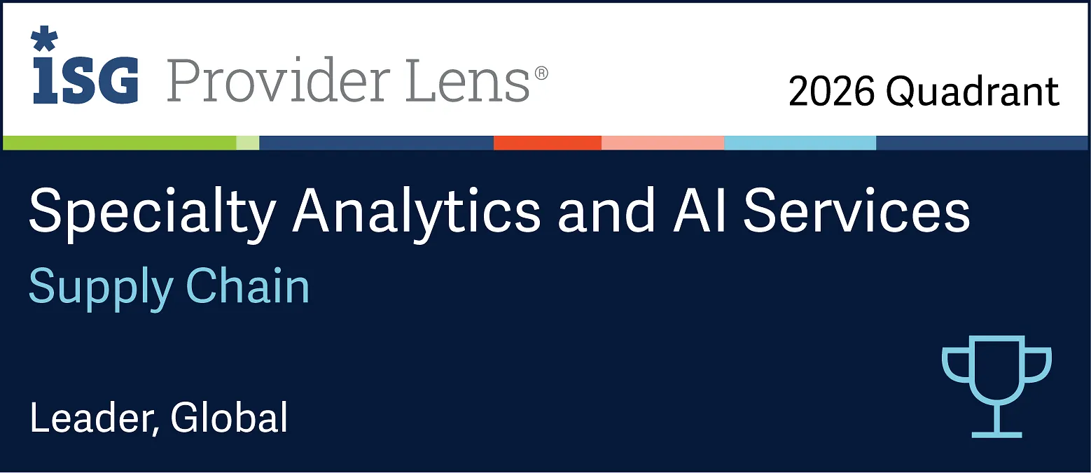 Tredence Recognized as Leader in the 2026 ISG Provider Lens® for Supply Chain Analytics and AI Services