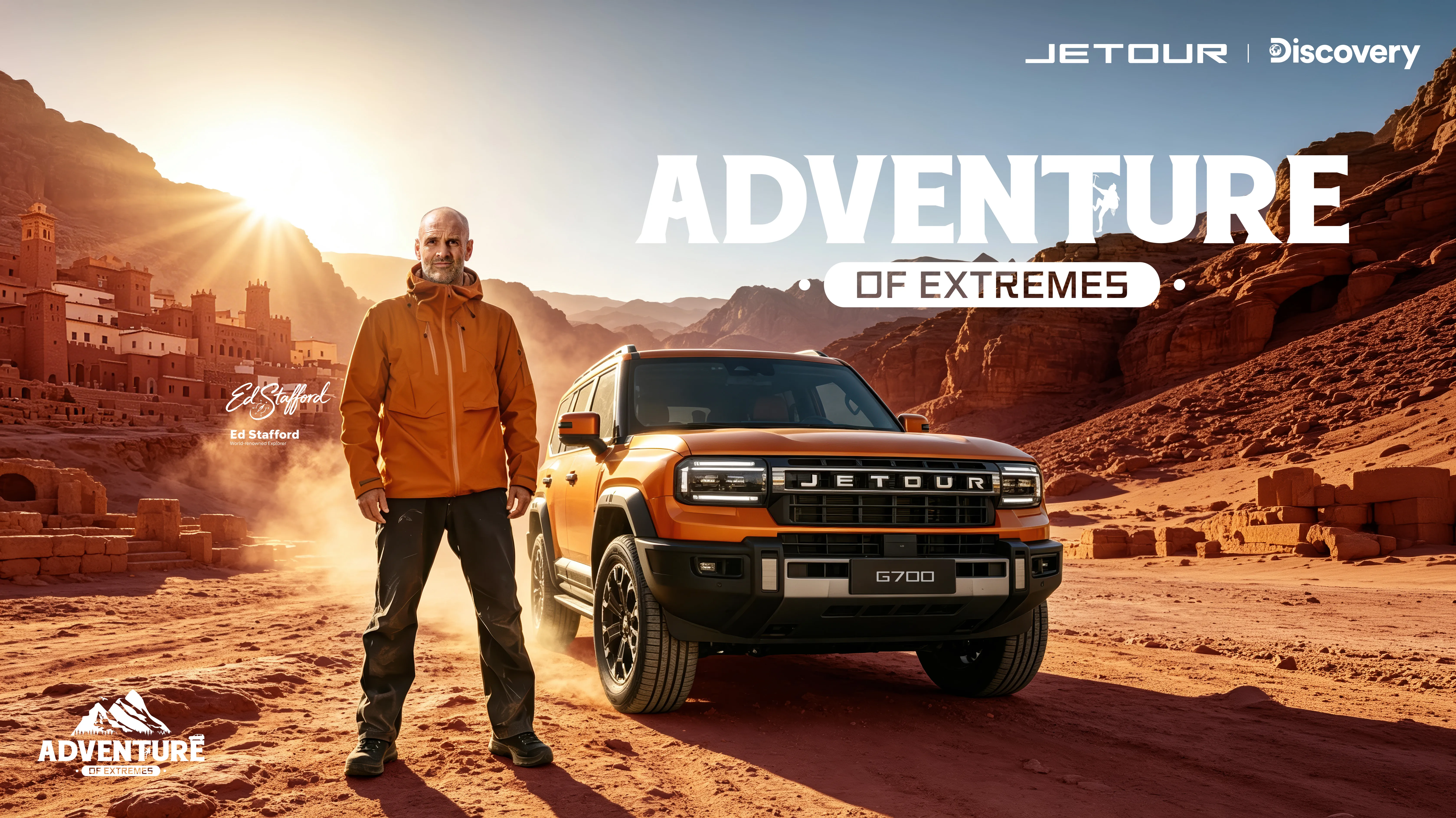 Across the Sahara with Ed Stafford, JETOUR G700 Proves Its Off-Road Capability