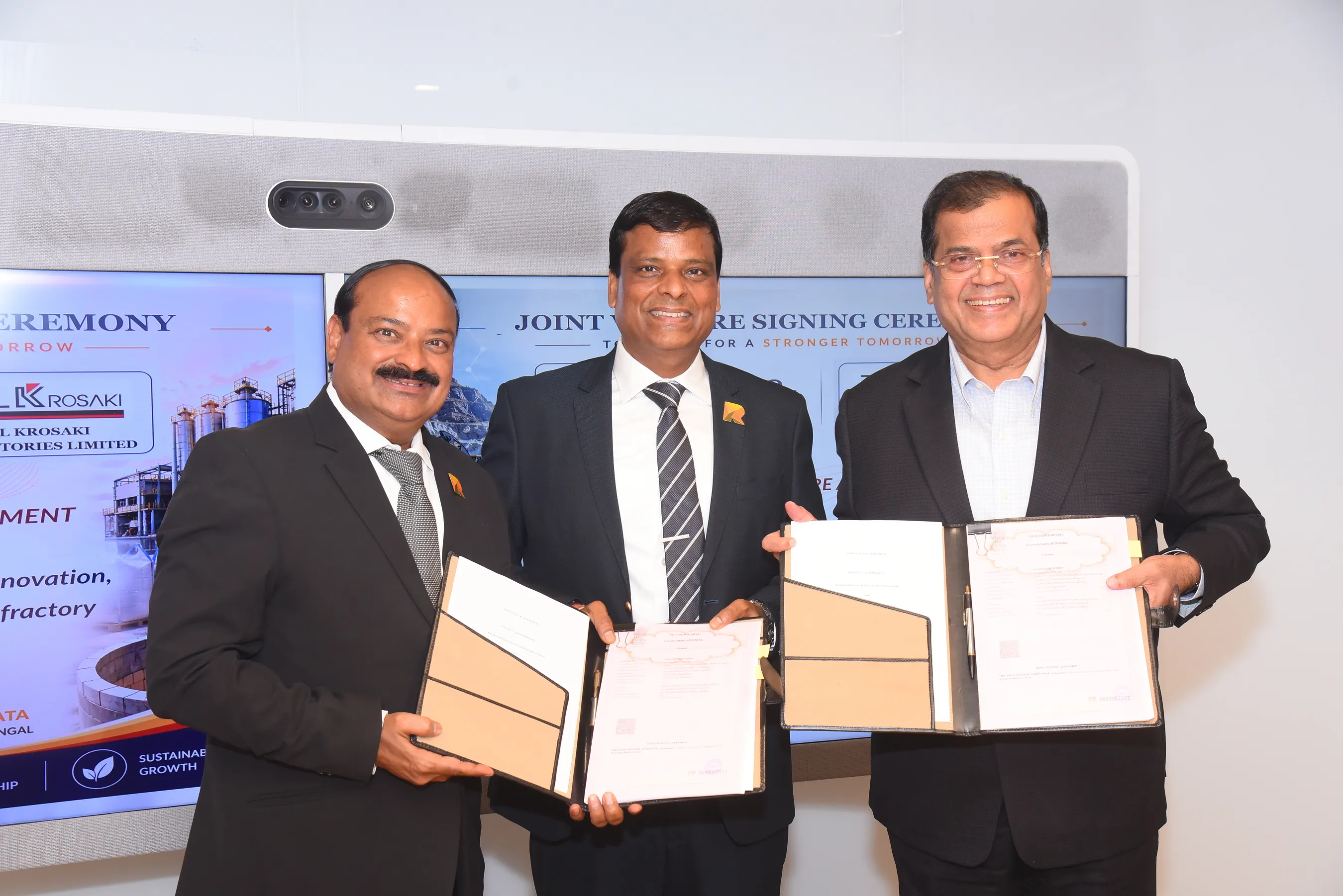 Raghav Productivity Enhancers Ltd and TRL Krosaki announce strategic JV to set up a 350,000 MTPA silica ramming mass plant in Odisha