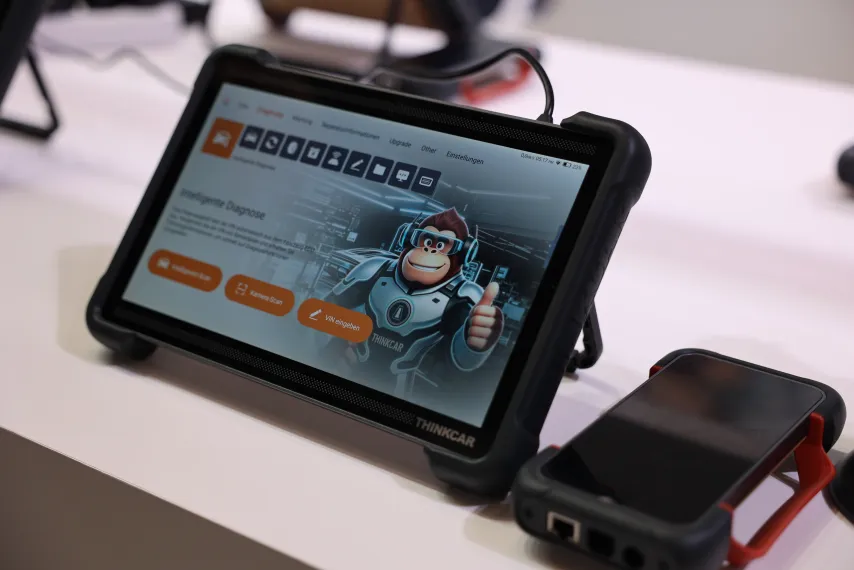 THINKCAR T394 AI Makes European Public Debut at Automechanika Frankfurt, Powered by the Tyler AI Diagnostic Agent