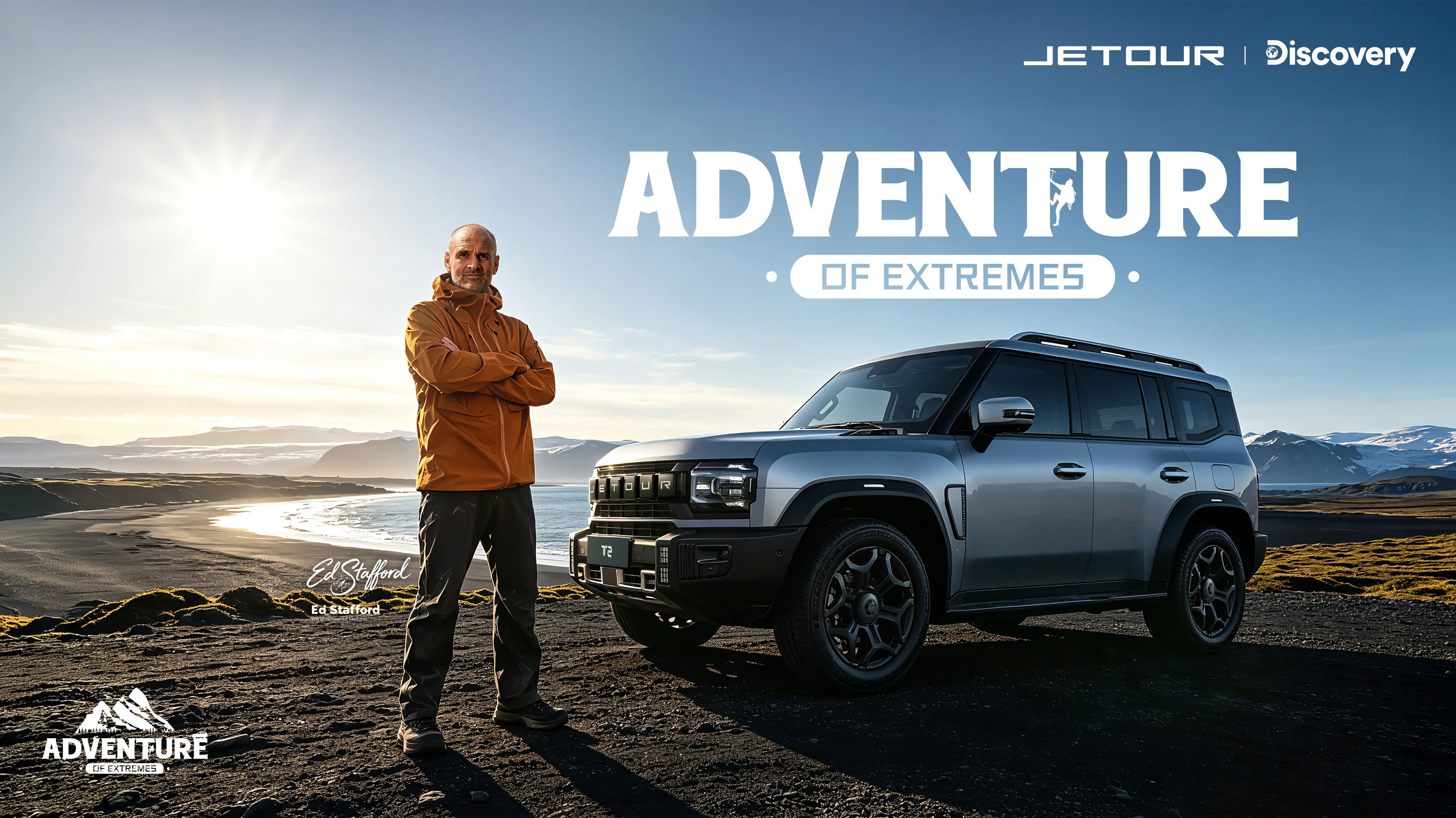 JETOUR T2 Explores Iceland’s Wilderness with Ed Stafford as Adventure of Extremes Concludes