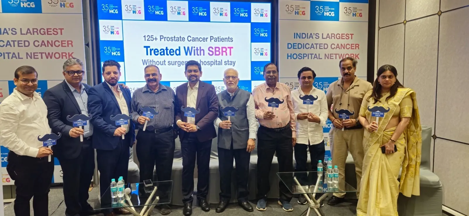 HCG Cancer Hospital Mumbai Treats 125+ Prostate Cancer Patients Without Surgery or Hospital Stay