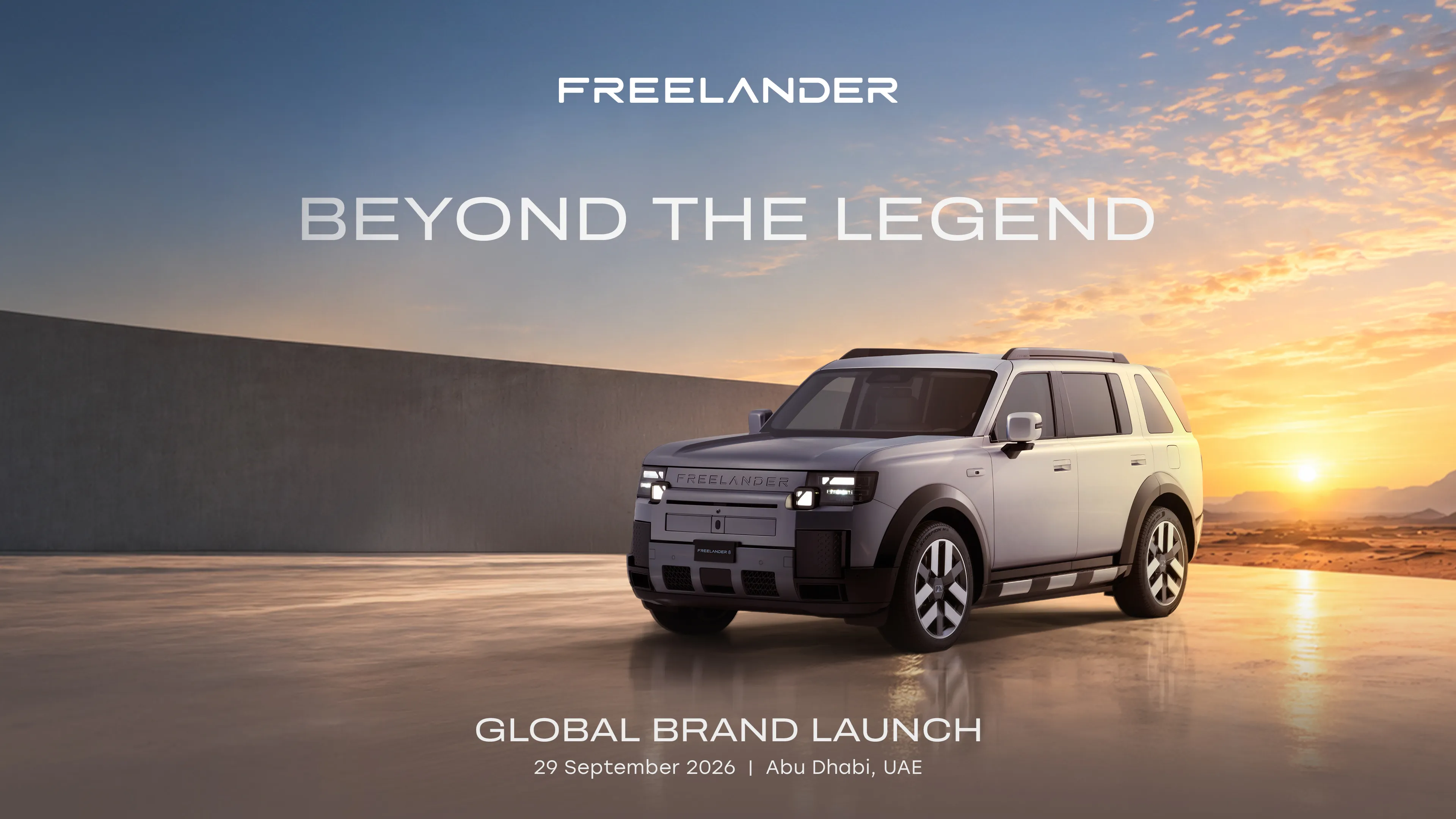 Beyond the Legend: Five Highlights Ahead of FREELANDER's Global Brand Launch in Abu Dhabi