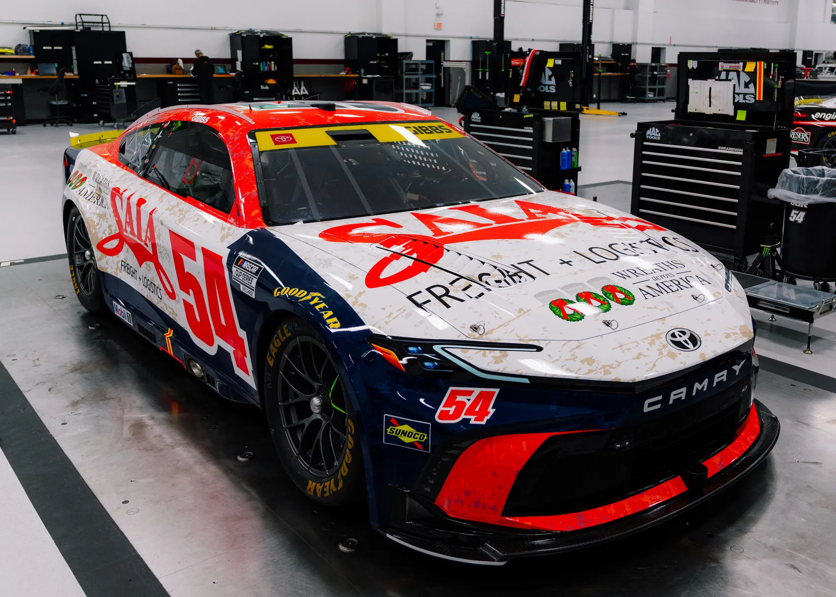 Saia and Wreaths Across America Team Up for NASCAR Cup Series Race