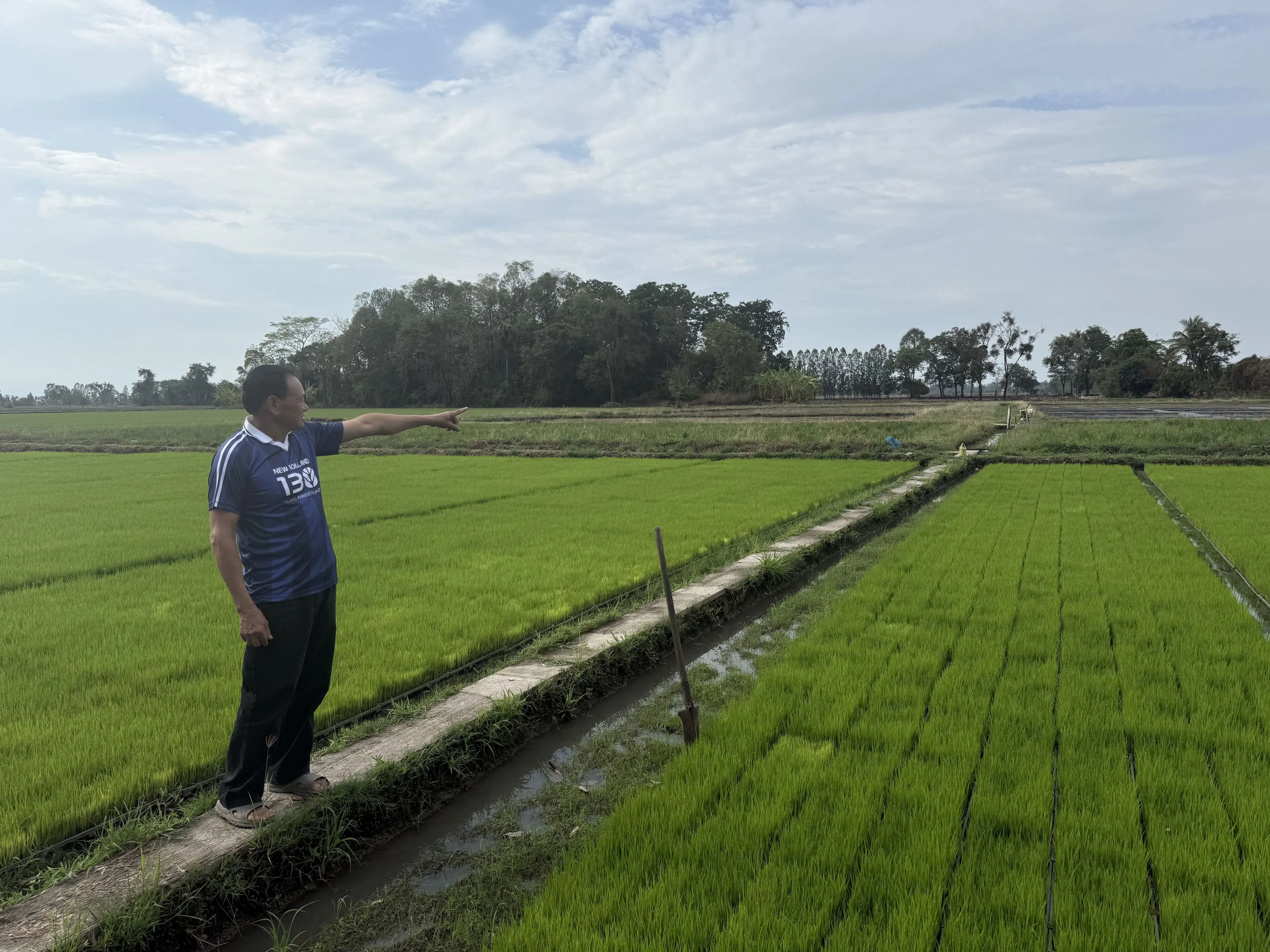 CNH equipment helps Thai rice farmer replace stubble burning