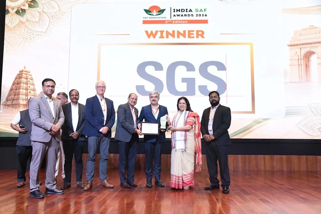 SGS WINS SAF SUPPLY CHAIN EXCELLENCE AWARD AT INDIA SAF CONCLAVE & AWARDS 2026