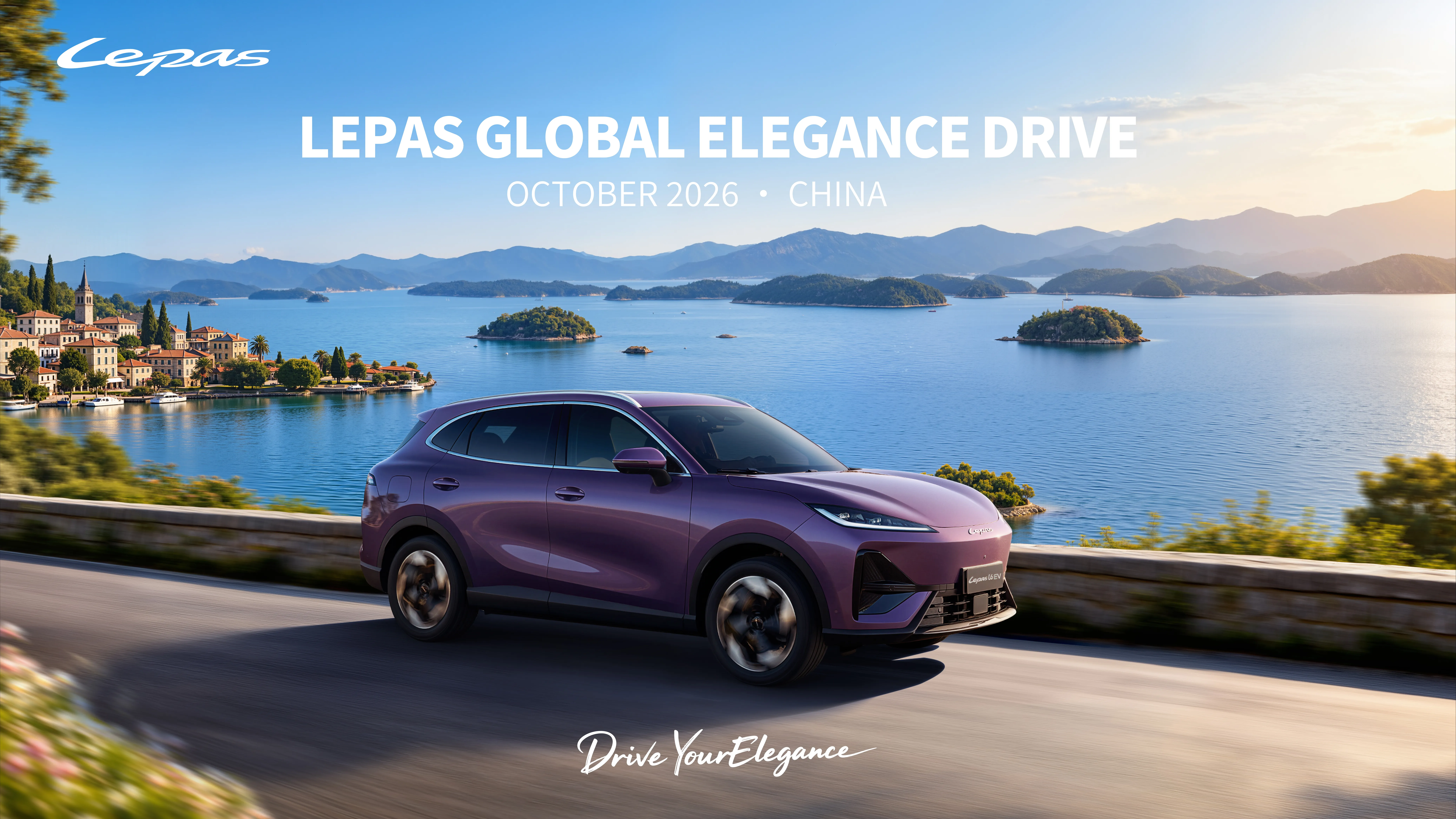 LEPAS L6 EV to Embark on LEPAS Global Elegance Drive: Real Roads, Real Driving Dynamics