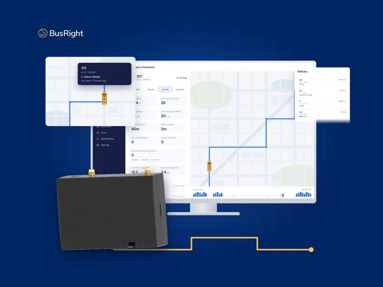BusRight Combines School Vehicle Visibility, Engine Diagnostics and Safety Analytics With Launch of Telematics